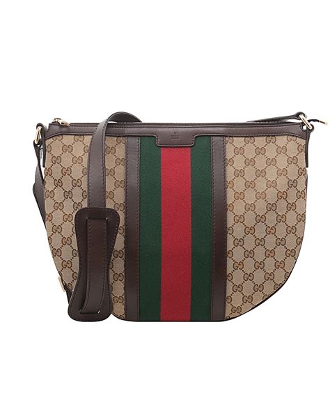 crossbody gucci canvas bag vintage|gucci crossbody bags on sale.